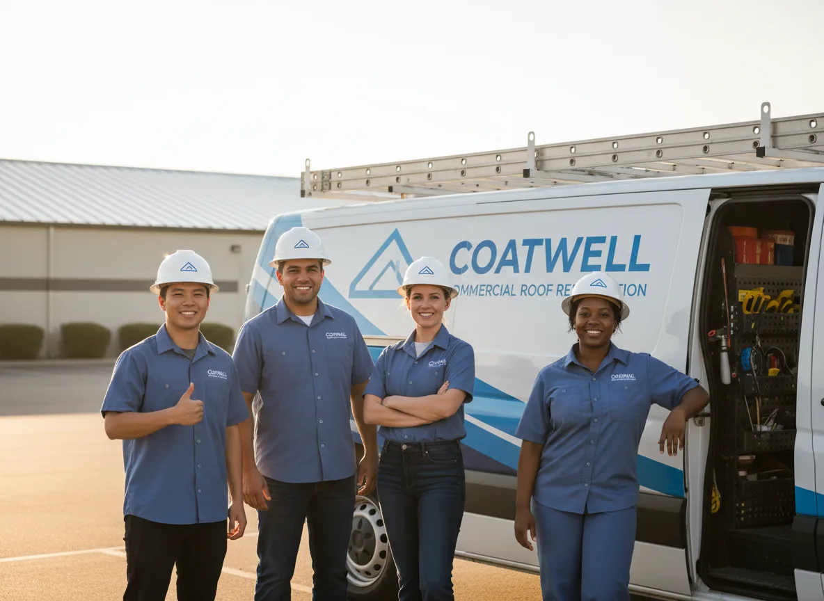 Commercial roof coating company in Arlington, GA